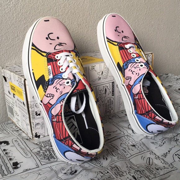 Vans Shoes - vans era(peanuts)pnuts gng/trwht lady10.5 Vans Shoes - vans era(peanuts)pnuts gng/trwht lady10.5